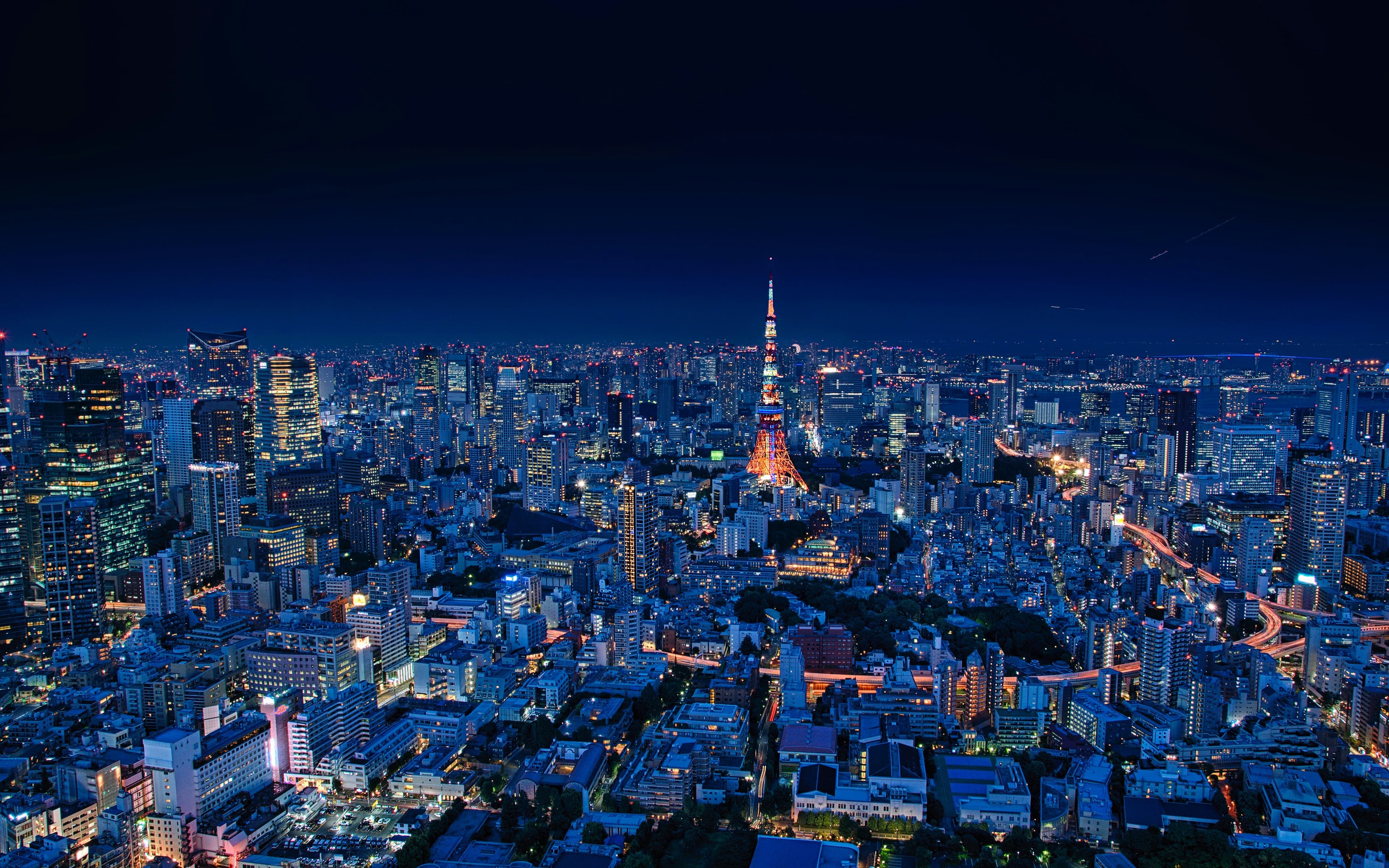 Tokyo at night